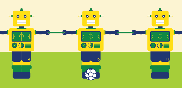 robot football