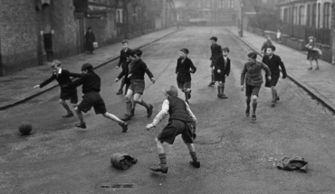 football-in-street